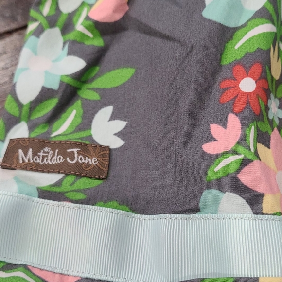 GUC Matilda Jane Gray Floral Tunic 12 - Picture 3 of 5
